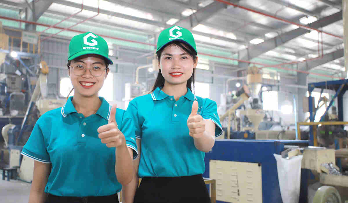 PVC compound - Green PVC staff