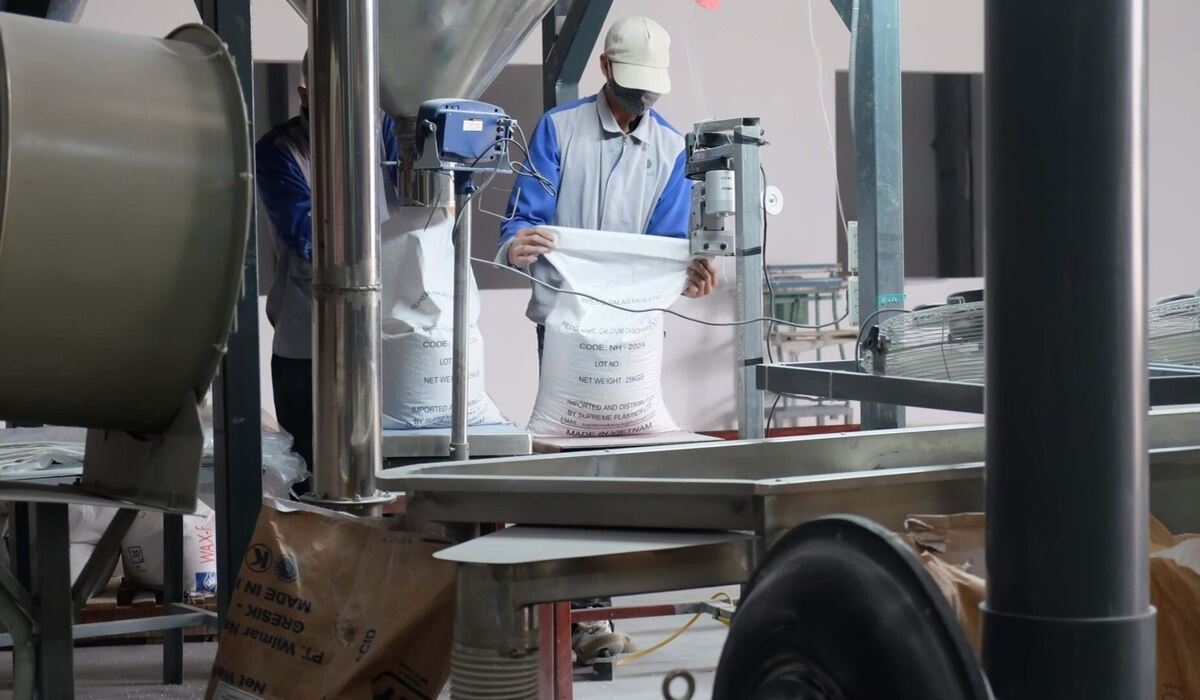 Calcium Carbonate filler from Mega Plast