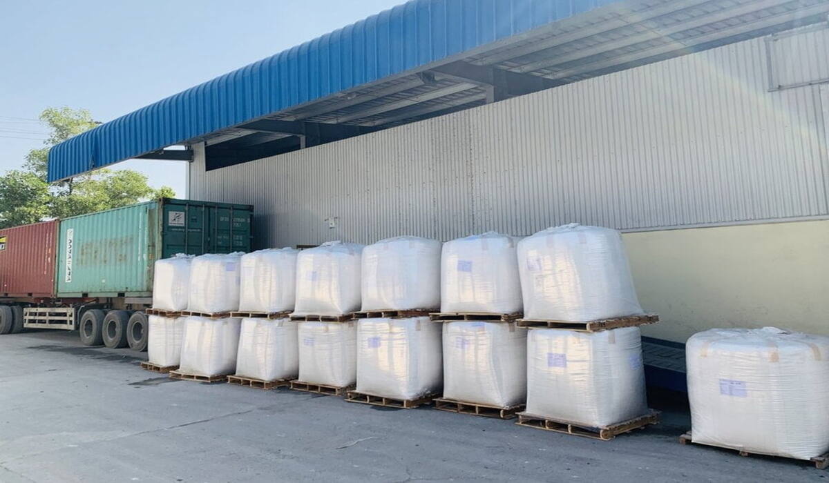 Packaging in PVC factory