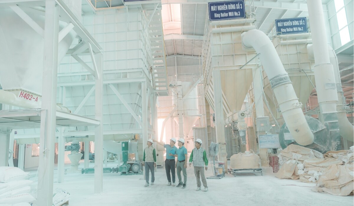 Global Minerals' Factory