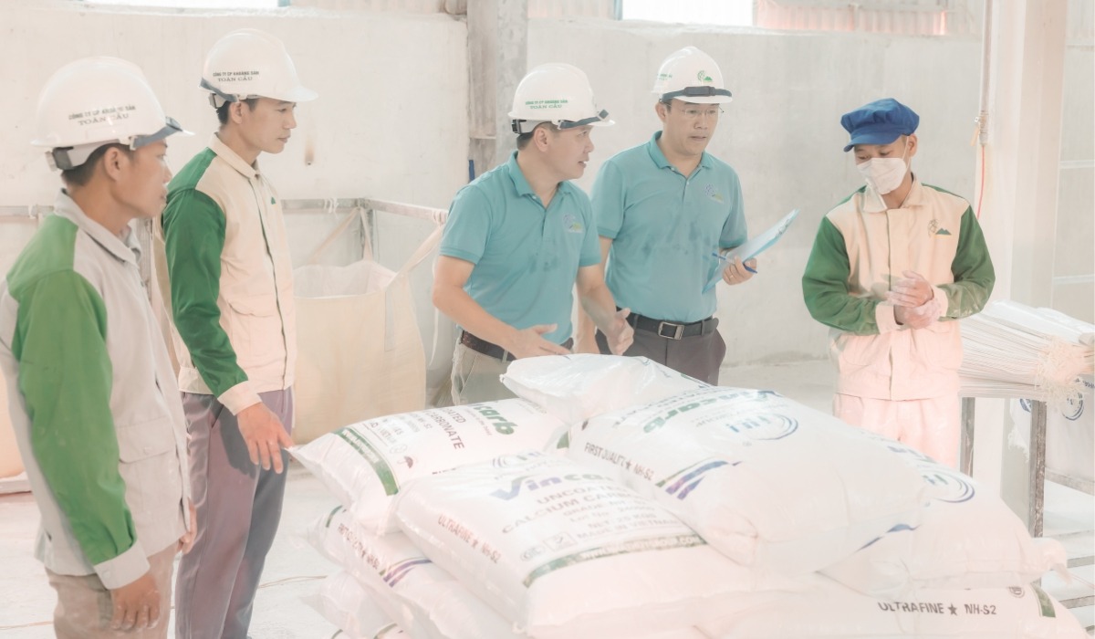 Global Minerals' CaCO3 powder types