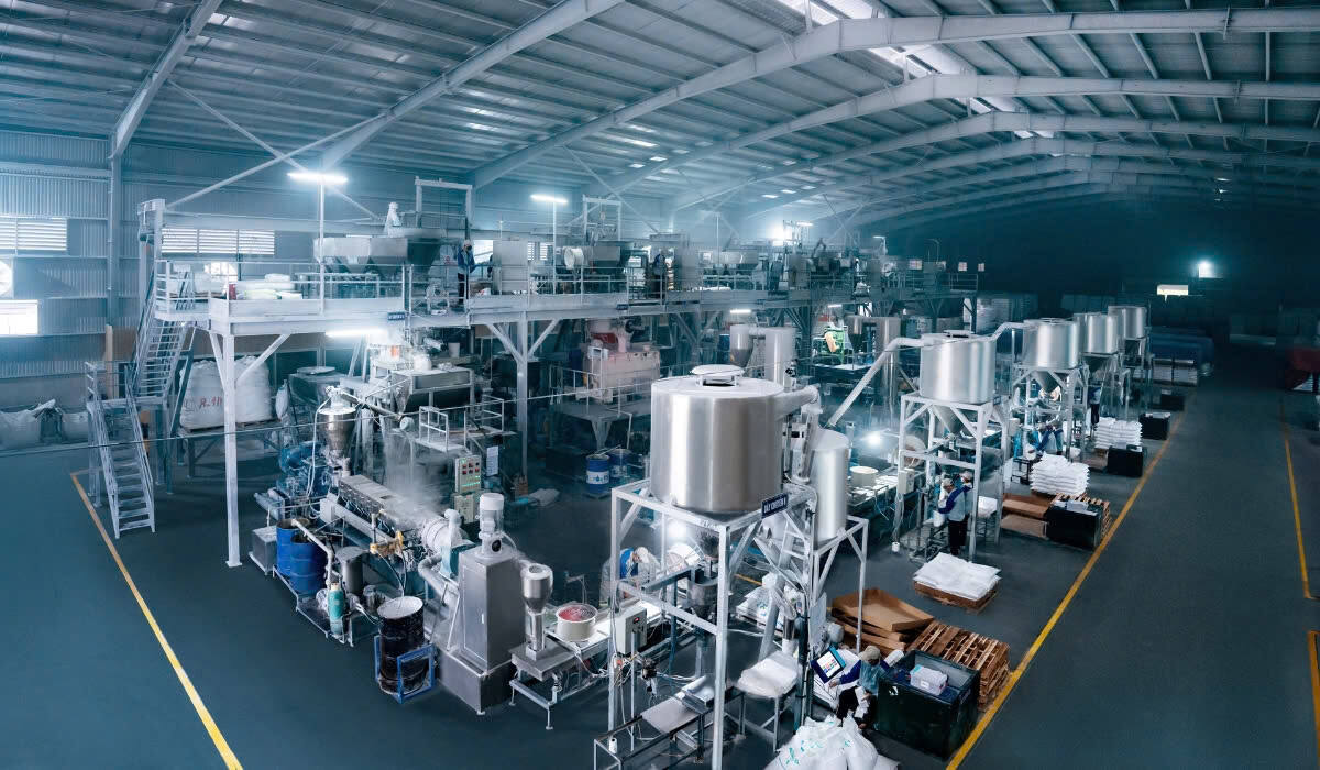 Mega Plast's factory
